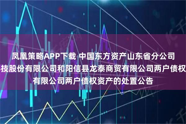 凤凰策略APP下载 中国东方资产山东省分公司关于龙福环能科技股份有限公司和阳信县龙泰商贸有限公司两户债权资产的处置公告